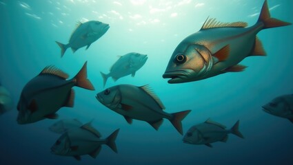 Obraz premium large ocean fish