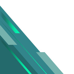 Modern Geometric Corner