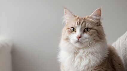 Charming feline portrait.