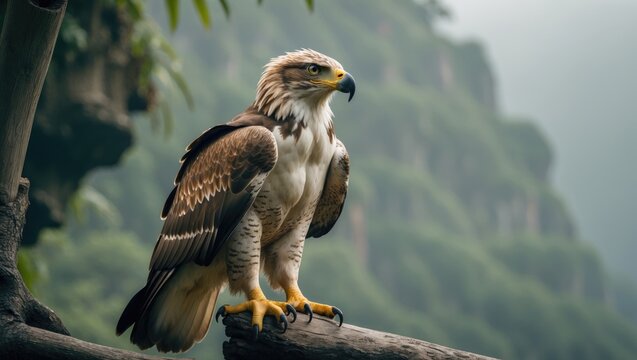 Protected Javanese eagle species found on the island of Java