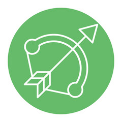 Bow And Arrow Icon