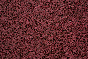 The Red carpet texture background from above