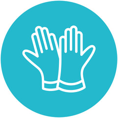 Latex Gloves Icon