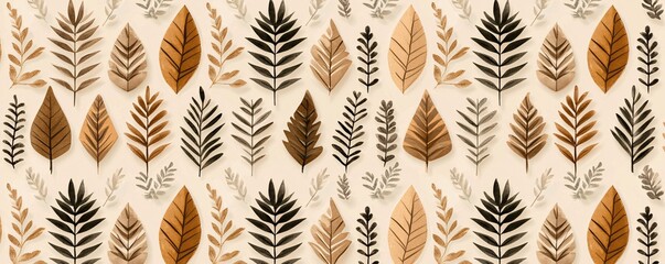 Naklejka premium Hand-drawn tribal patterns with modern interpretation, deep earthy tones, cultural fusion, artistic texture emphasis, unique and sophisticated artistic design