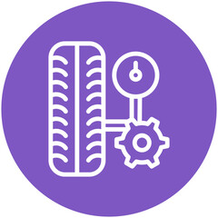 Tire Maintenance Icon
