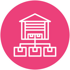 Distribution Center Icon