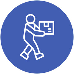 Delivery Man Icon