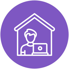 Remote Job Icon