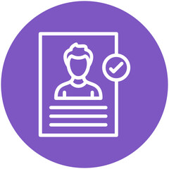Job Candidate Male Icon