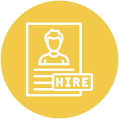 Hired Icon