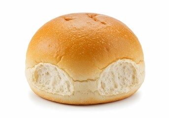 Soft and Glossy Round Bread Roll
