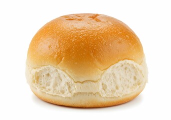 Soft and Glossy Round Bread Roll