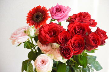 カラフルな花束