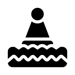 buoy glyph icon