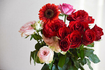 カラフルな花束