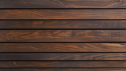 Fototapeta premium A close-up view of wooden planks, showcasing rich textures and warm tones, ideal for design and decor inspiration.
