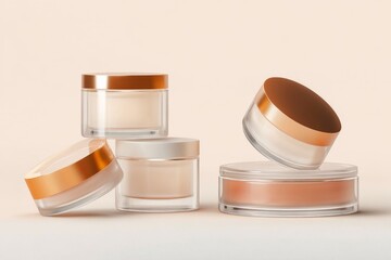 cosmetic powder and creams