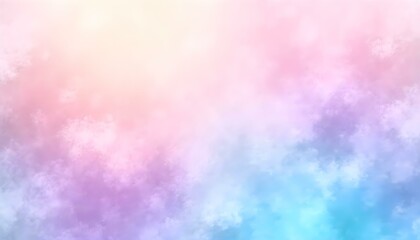 Abstract background with a pastel color palette, featuring soft gradients and iridescent effects, the color scheme