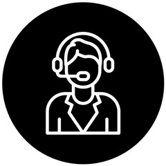 Vector Design Agent Icon Style