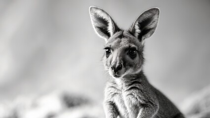 image of a juvenile kangaroo