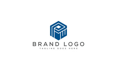 Creative PW logo for Branding  and Startups.
