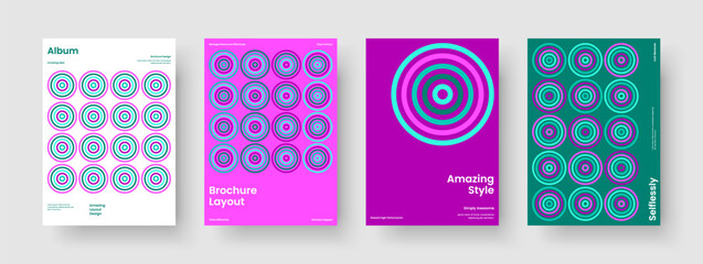 Fototapeta premium Geometric Book Cover Design. Creative Report Layout. Abstract Business Presentation Template. Background. Brochure. Flyer. Poster. Banner. Pamphlet. Notebook. Advertising. Leaflet. Journal