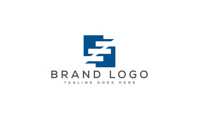 Fototapeta premium Creative ZZ logo for Branding and Startups.