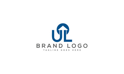 Creative UL logo for Branding  and Startups.