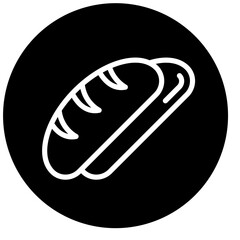 Vector Design Baguette Icon Style