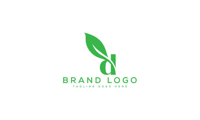 Obraz premium Creative D logo for Branding and Startups.