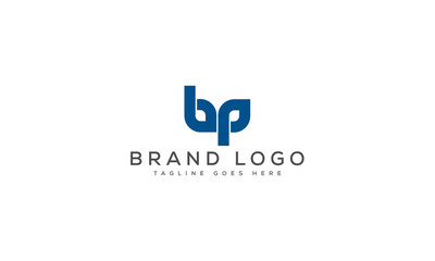 Obraz premium Creative BP logo for Branding and Startups.