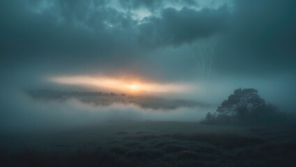Southern mornings carry a somber feel.