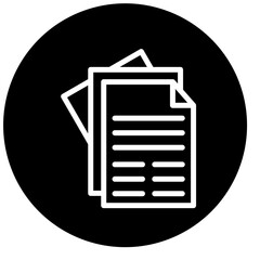 Vector Design Documents Icon Style