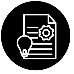 Vector Design New Project Icon Style