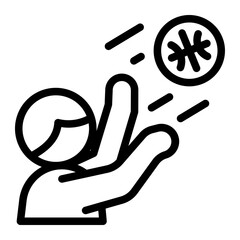 This Shot icon is suitable for Basketball, Sport Event, etc