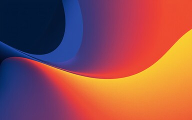 Abstract flowing colors