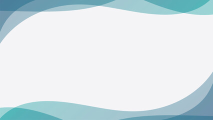 Green gradient border desktop wallpaper vector