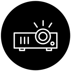 Vector Design Projector Icon Style