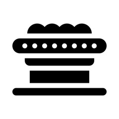 conveyor glyph icon