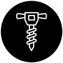 Auger Vector Design Icon Style