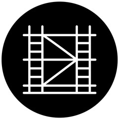 Scaffolding Plank Vector Design Icon Style