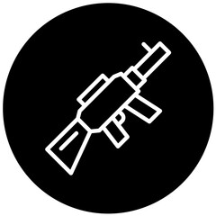 Gun Vector Design Icon Style