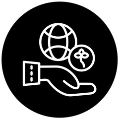 Environmental Impact Vector Design Icon Style