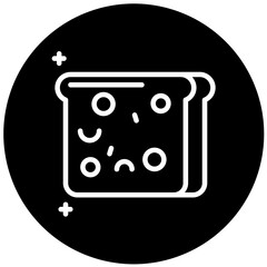 Whole Wheat Bread Vector Design Icon Style