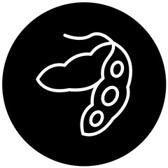 Edamame Vector Design Icon Style