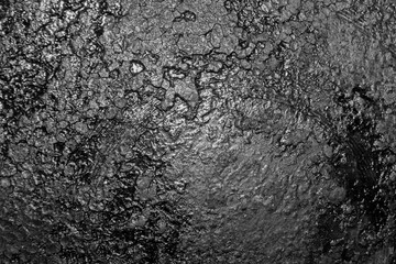 Black Crust Texture on Cooking Pan Surface