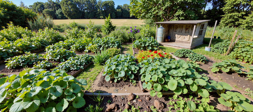 Potager bio.