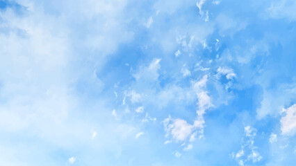 clouds The beautiful blue sky. Background. The sky. Shape the clouds beautiful