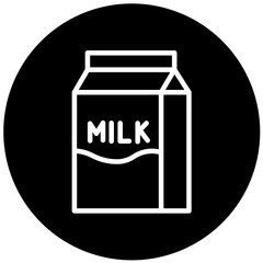 Vector Design Milk Icon Style