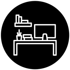 Vector Design Workspace Icon Style